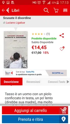 laFeltrinelli android App screenshot 8